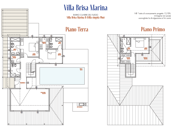 Planimetria Villa Brisa Marina Costa Rica
