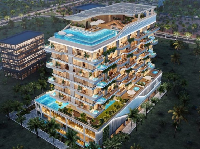 Dubai Elegant residential complex Tivano