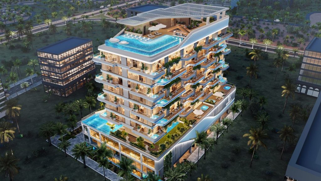 Dubai Elegant residential complex Tivano