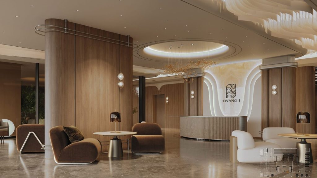 Dubai Elegant residential complex Tivano