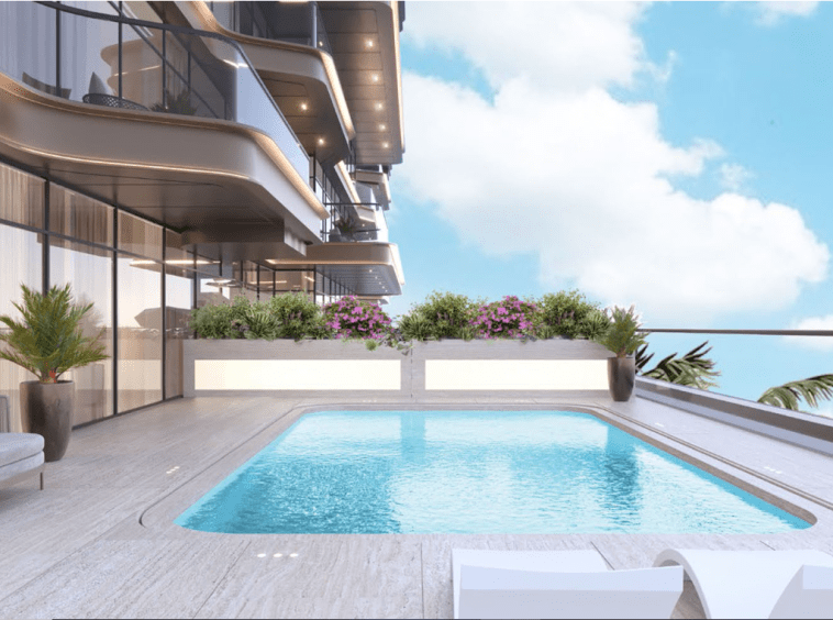 Dubai Elegant residential complex Tivano