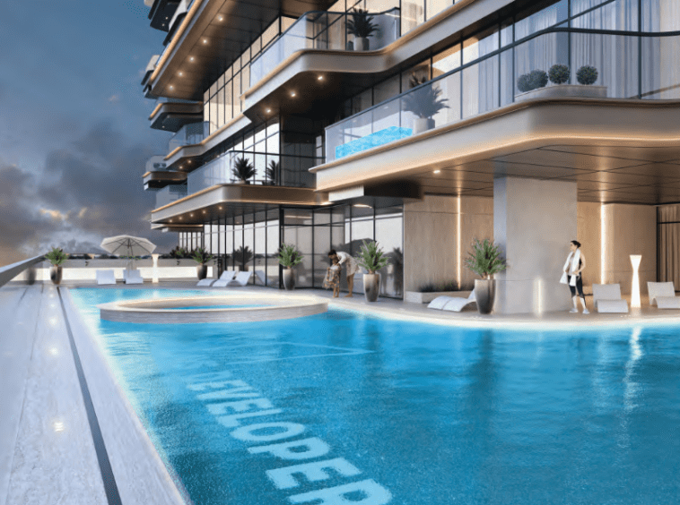 Dubai Elegant residential complex Tivano
