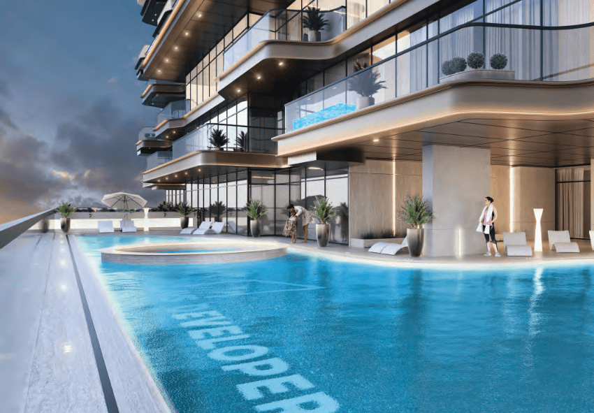 Dubai Elegant residential complex Tivano